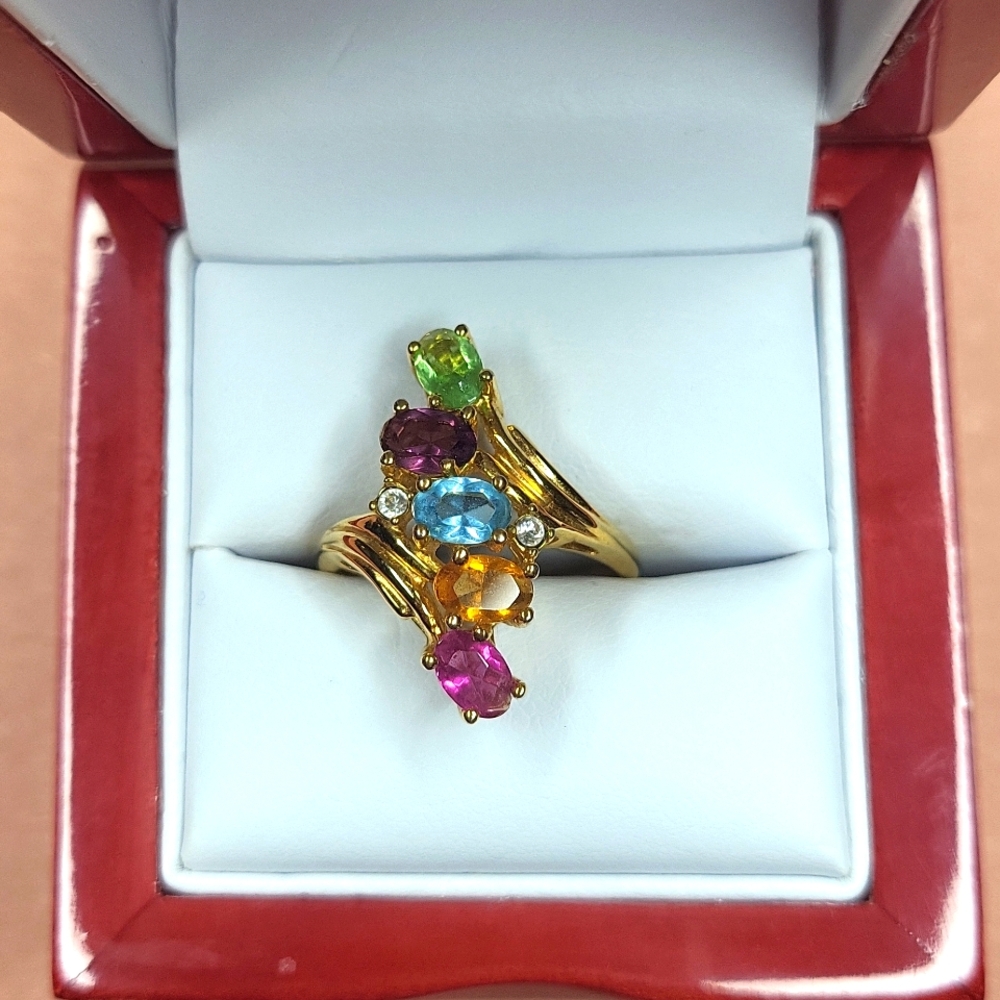 Gem Stone Ring - image 1